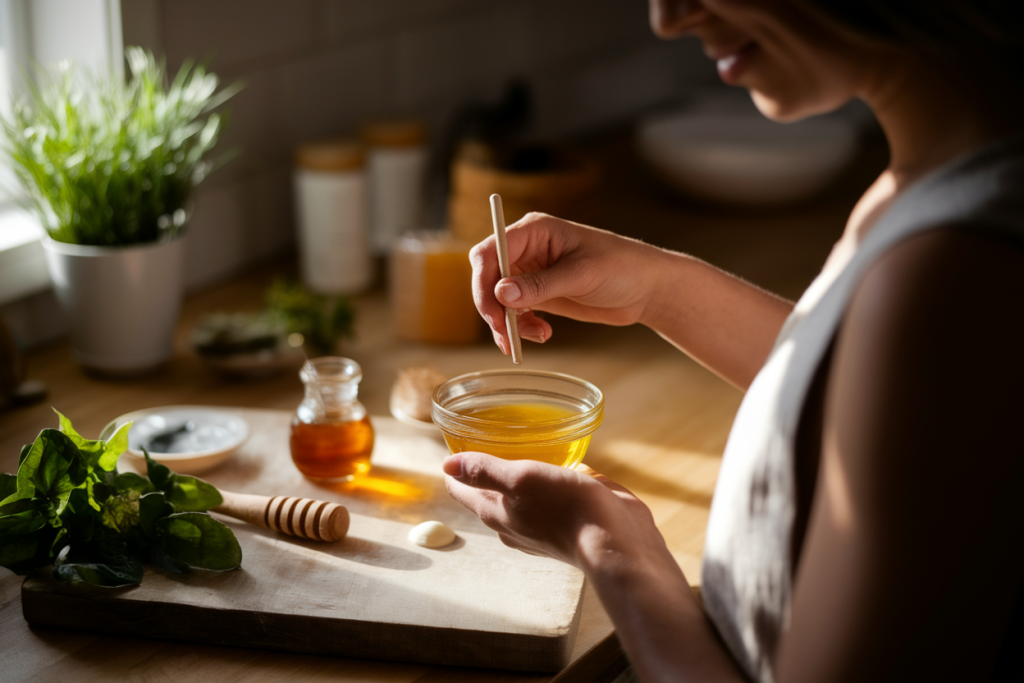 cuisine-bol-remede-visage-flou