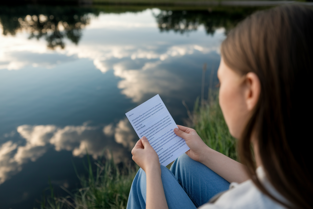 jeune-femme-lac-lettre-reflet