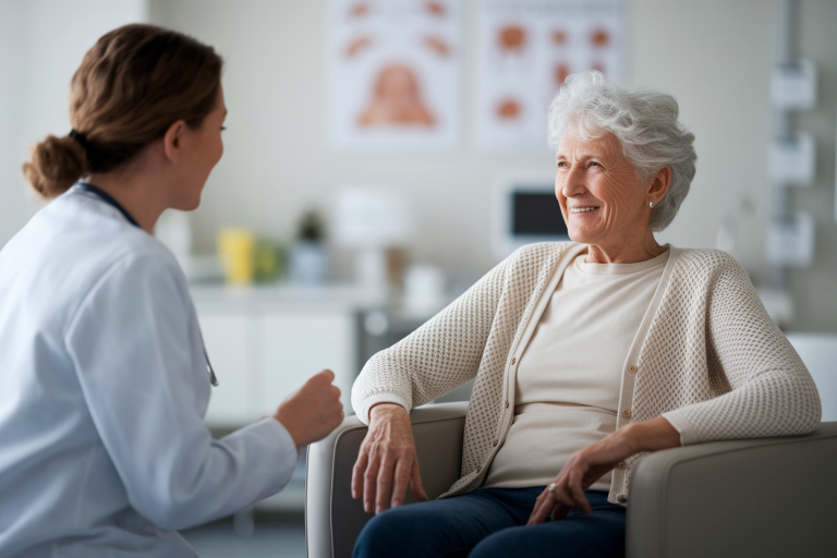 personne-agee-consultation-medecin-cabinet