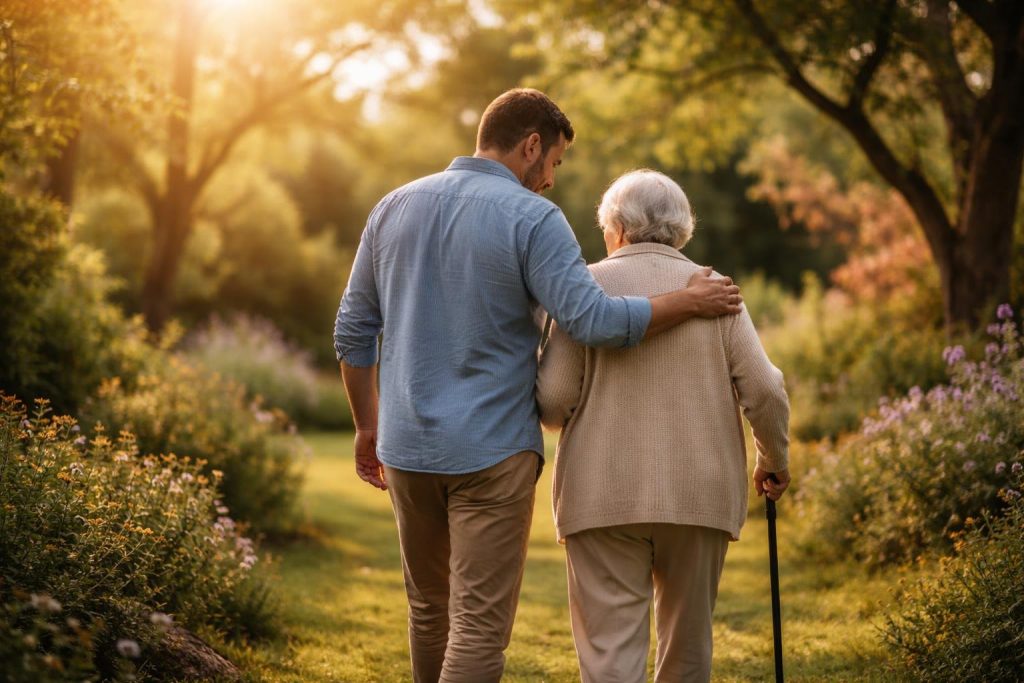 adulte-aide-personne-agee-jardin