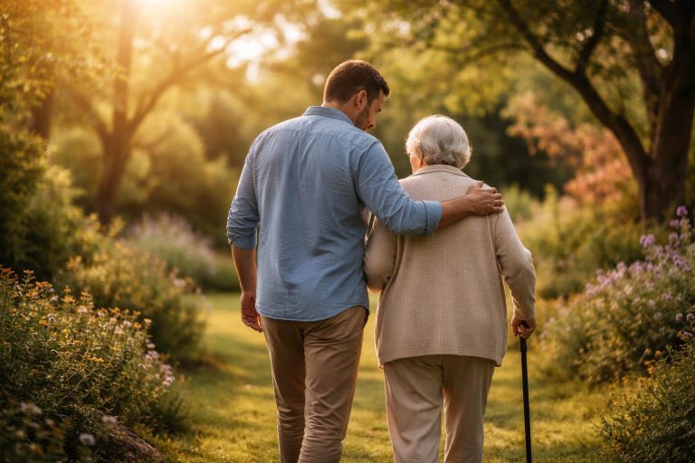 adulte-aide-personne-agee-jardin